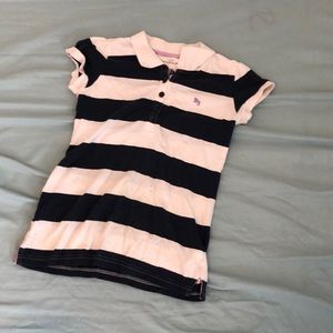 L.O.G.G brand striped shirt.